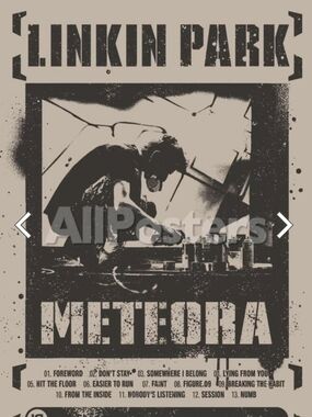 Linkin Park - Meteora Poster 22" X 34"